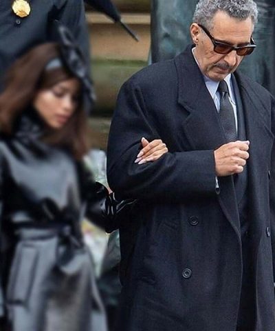 Carmine Falcone The Batman 2022 John Turturro Black Wool Trench Coat
