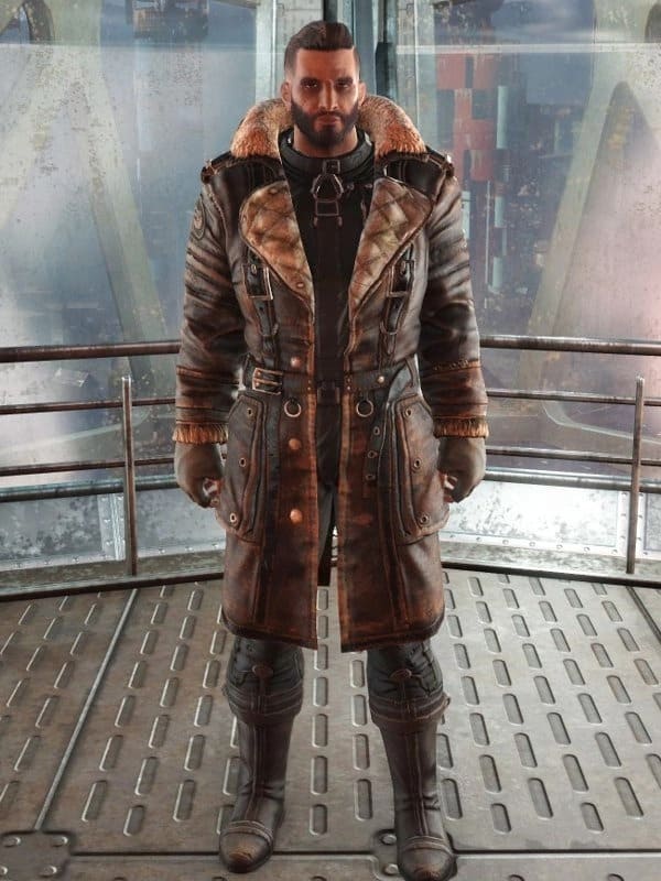 Elder Maxson Fallout 4 Brown Battlecoat