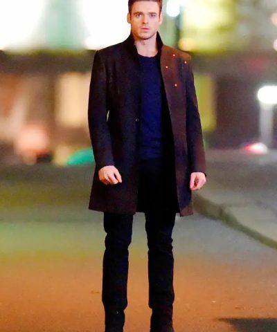 Stylish Trench Eternals Ikaris Black Coat