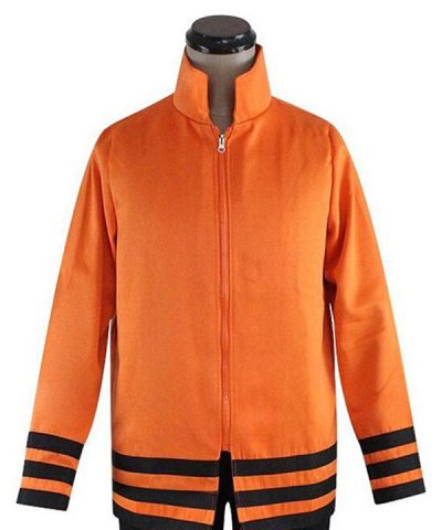 Stylish Cotton Orange Jacket Naruto Hokage