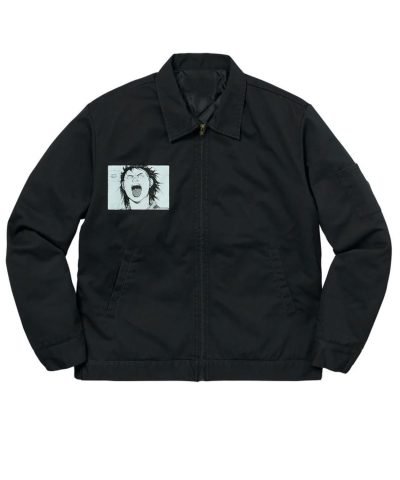 Black Cotton Jacket Supreme Akira Work