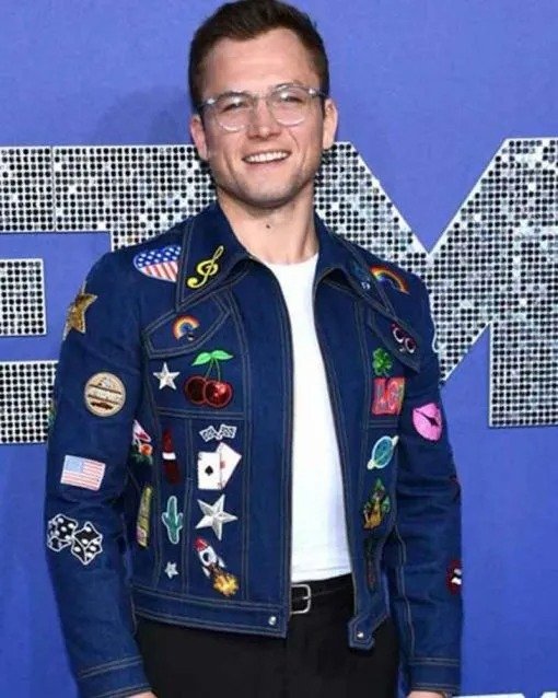 Taron-Egerton-Denim-Jacket