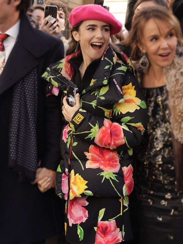 emily in paris floral jacket