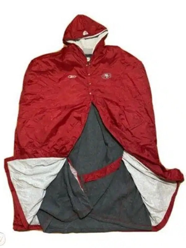 San Francisco 49ers Cape Coat