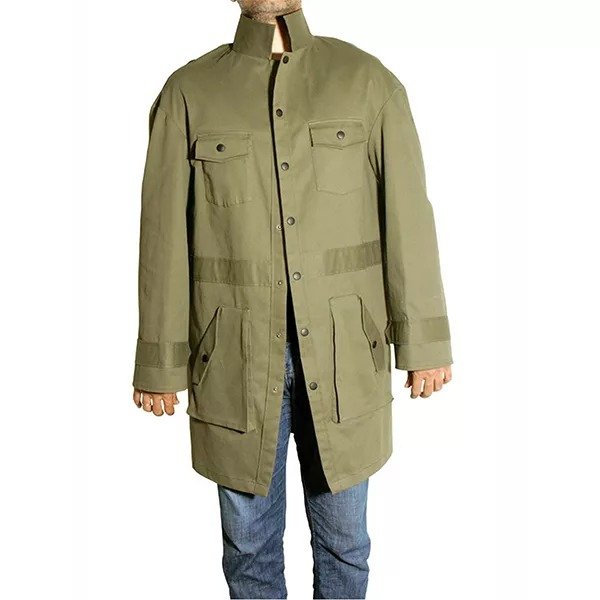 Spider Verse Peter B Parker Green Coat