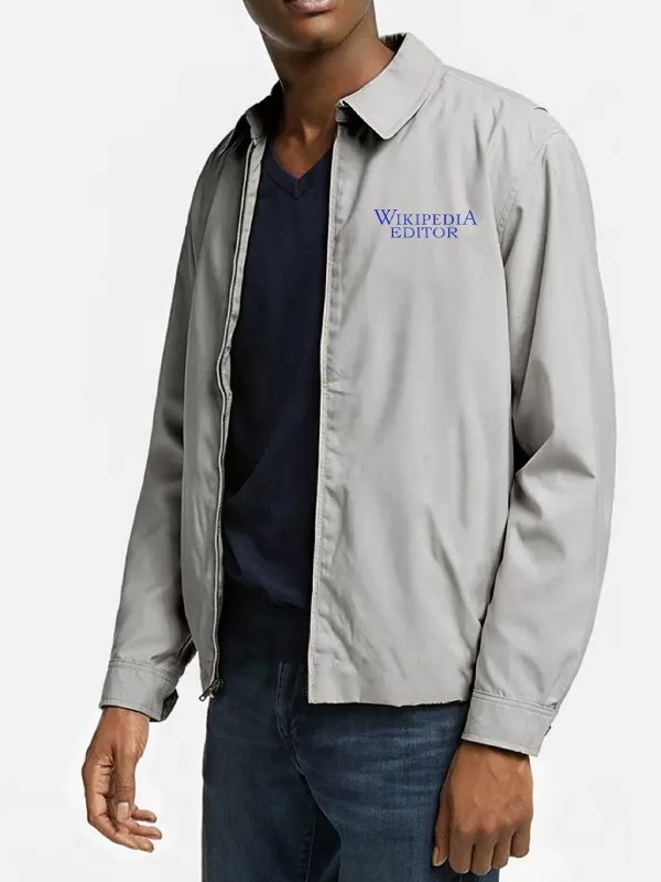 Wikipedia Editor Cotton Jacket